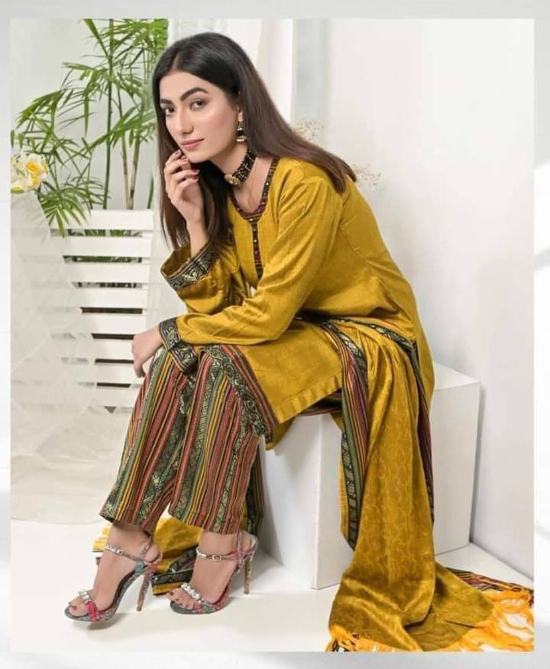 WINTER SILK DIGITAL PRINTED 3-PIECE - DP#71